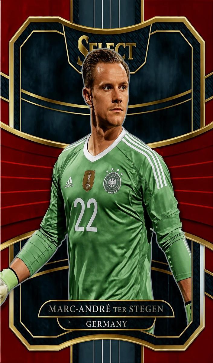 2017 Panini Select Marc-Andre ter [Maroon] #65 card