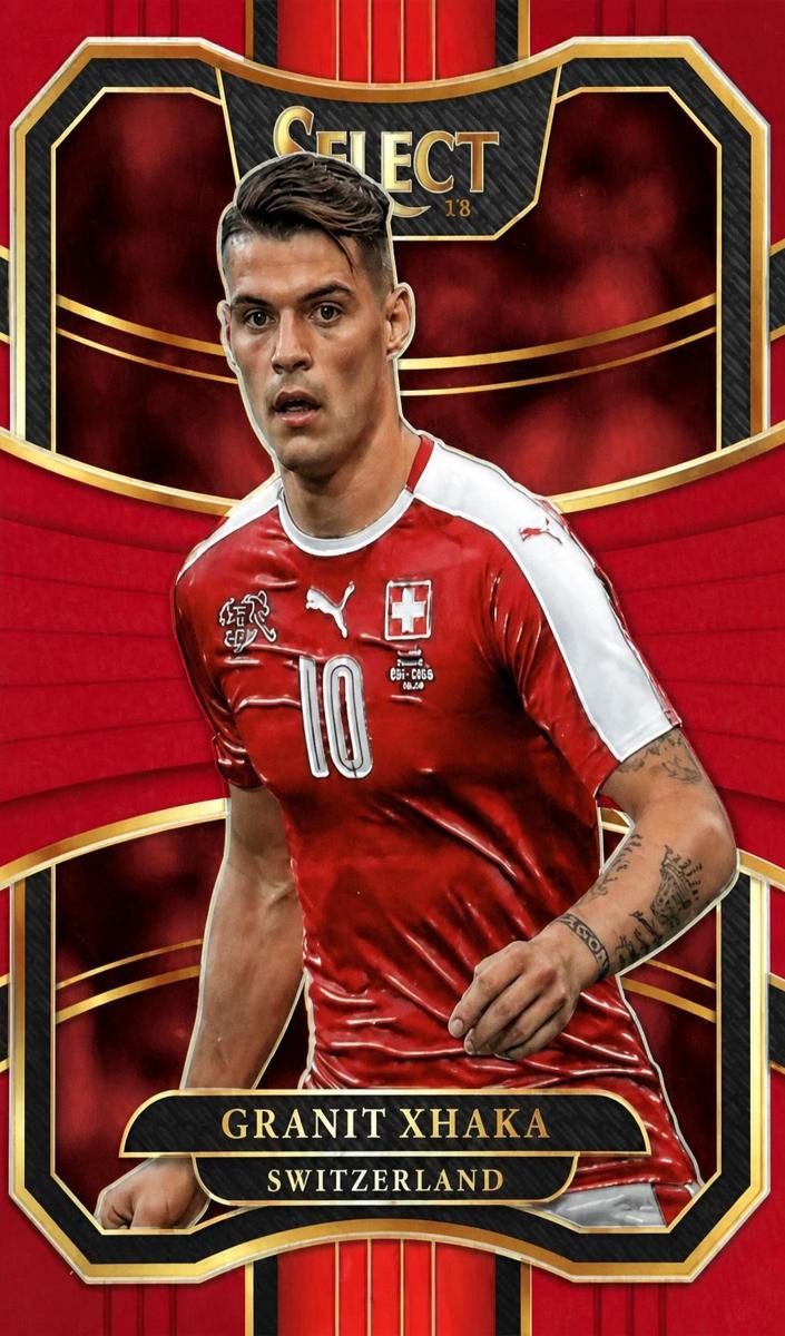 2017 Granit Xhaka [Maroon] #97