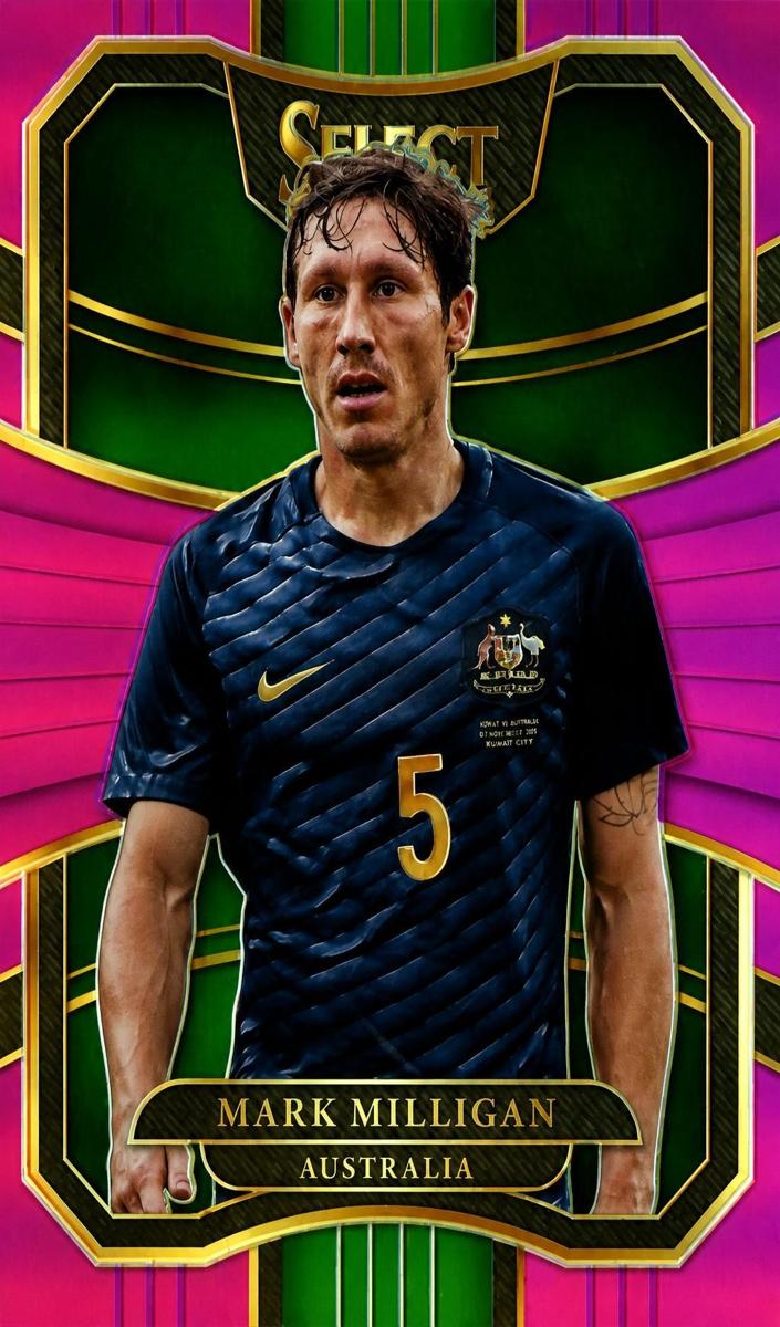 2017 Mark Milligan [Fuchsia] #98