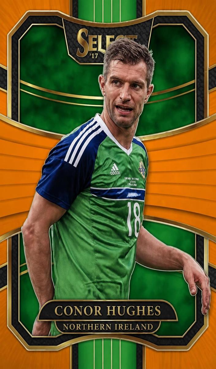 2017 Aaron Hughes [Orange] #7