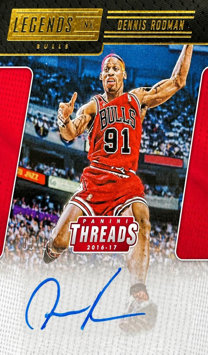 2016 Dennis Rodman [Century Proof Gold] #18