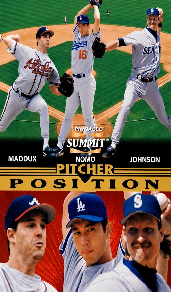 1996 Pinnacle Summit Greg Maddux #6 card