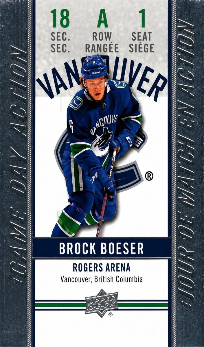 2018 Brock Boeser #GDA-1
