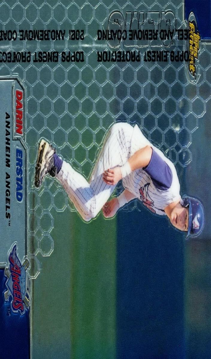 1999 Topps Finest Darin Erstad #113 card