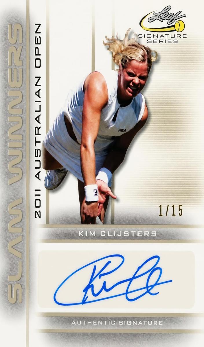 2017 Kim Clijsters [Green] #SW-KC1