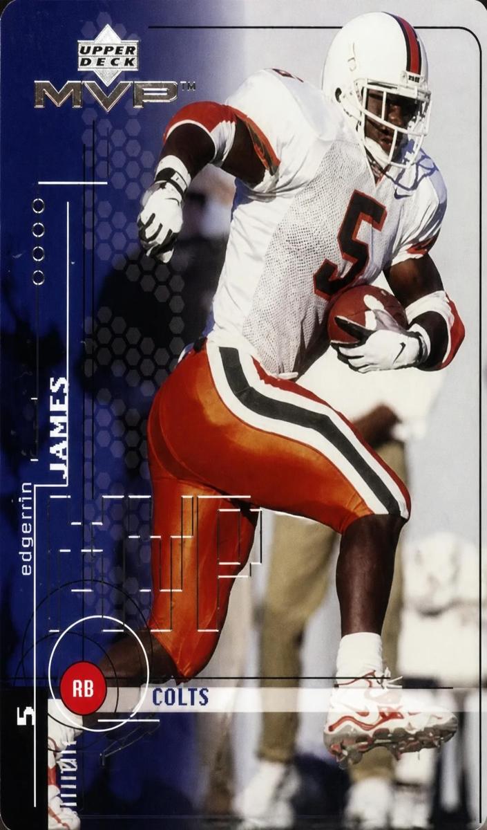 1999 Edgerrin James [Silver Script] #206