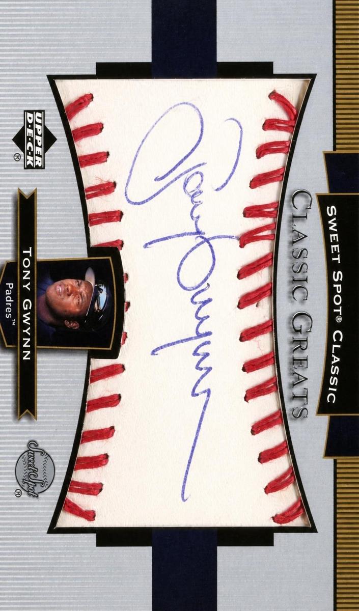 2003 Tony Gwynn [Blue Ink] #CG-TG