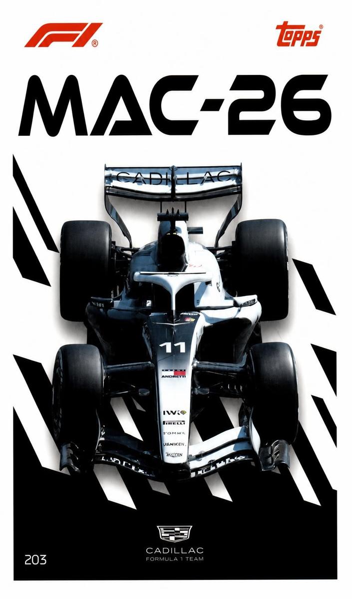 2026 Sergio Perez #203