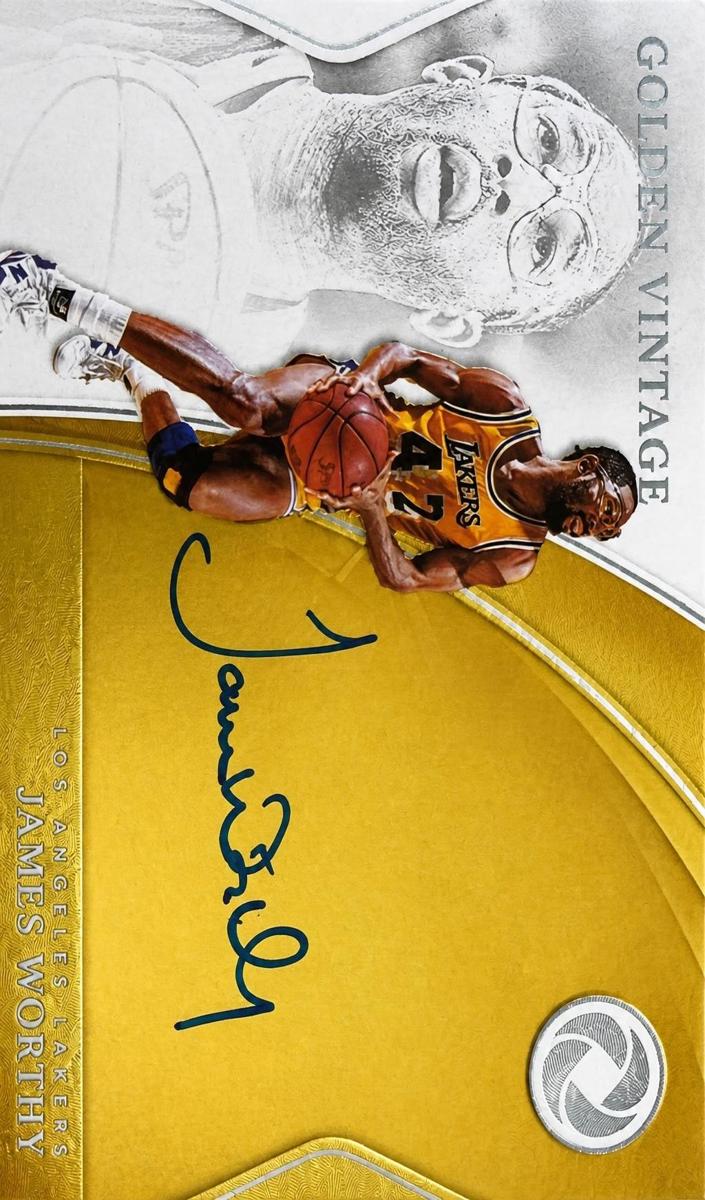 2018 Panini Opulence James Worthy [Holo Gold] #GV-JWT card