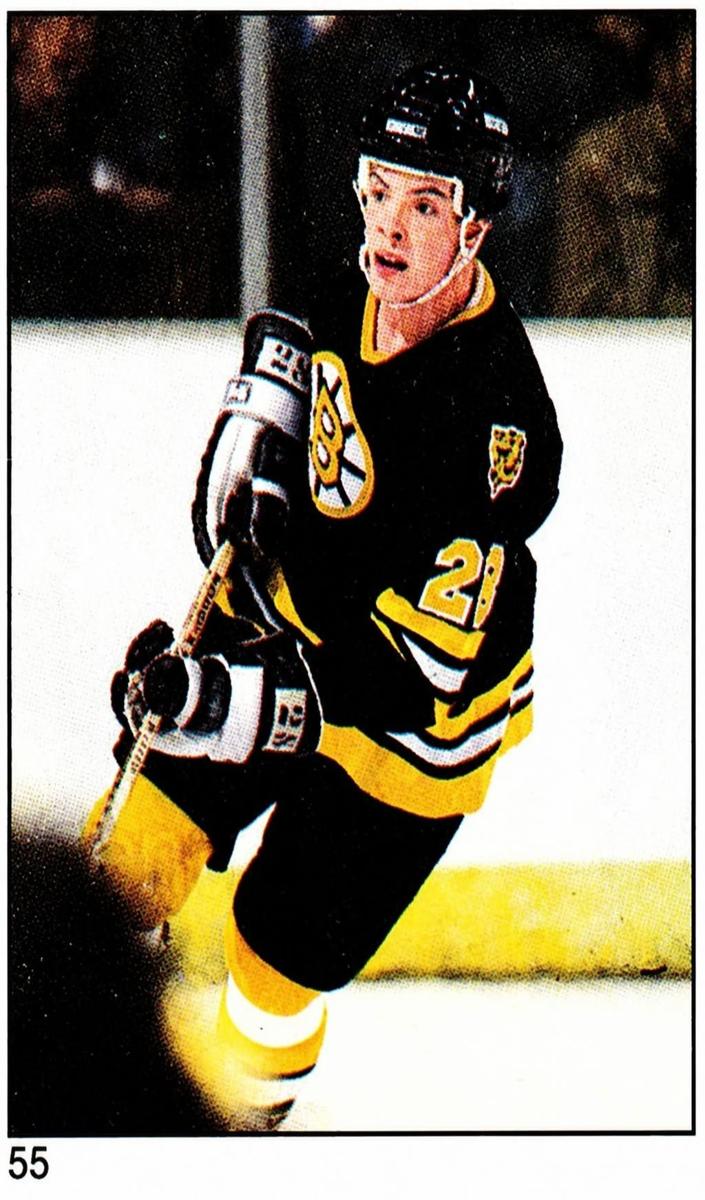 1983 Topps Stickers Tom Fergus #55 card