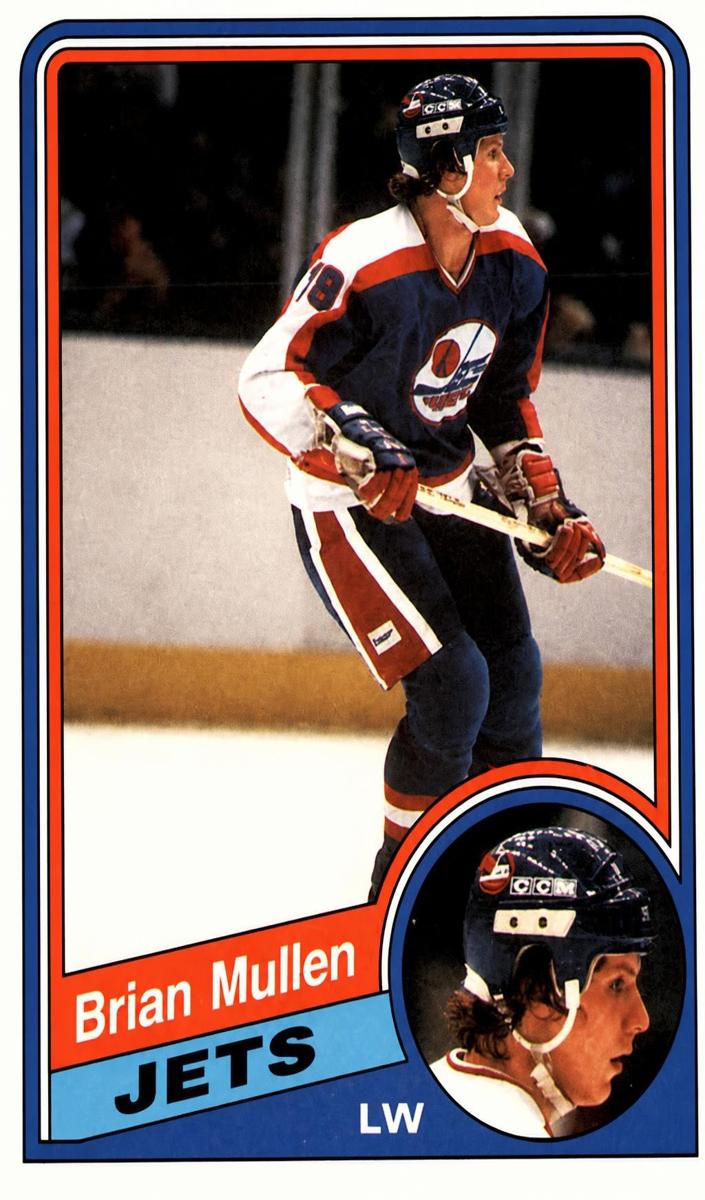 1984 O-Pee-Chee Brian Mullen #344 card
