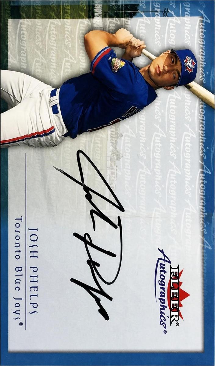 2001 Fleer Genuine Josh Phelps #NNO card