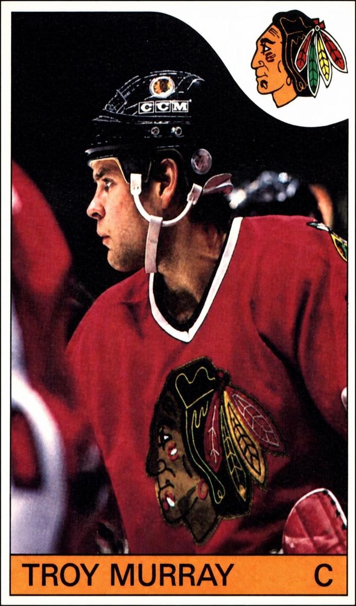 1985 O-Pee-Chee Troy Murray #146 card
