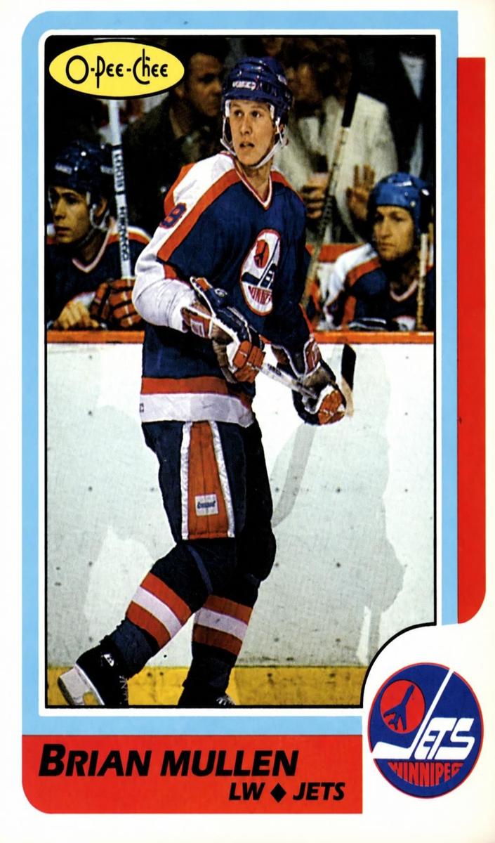 1986 O-Pee-Chee Brian Mullen #38 card