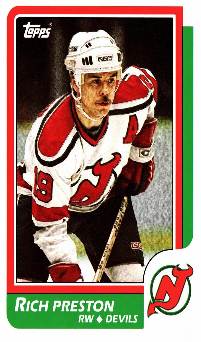 1986 Rich Preston #61