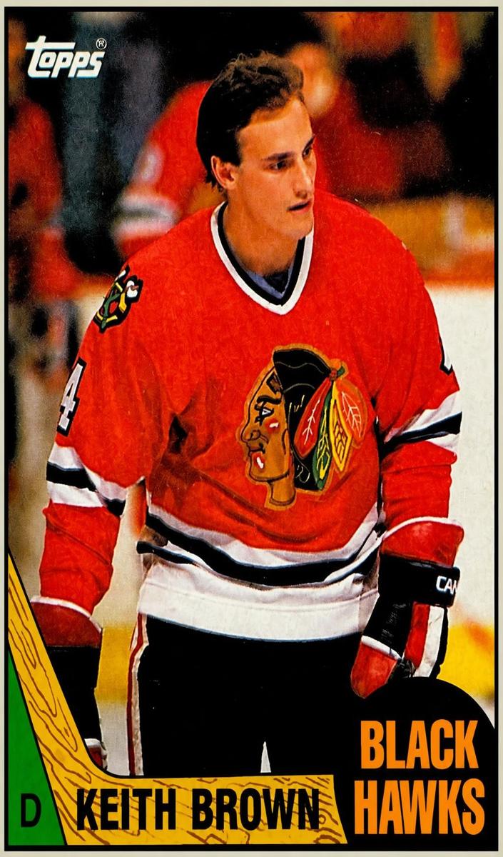 1987 Topps Keith Brown #47 card