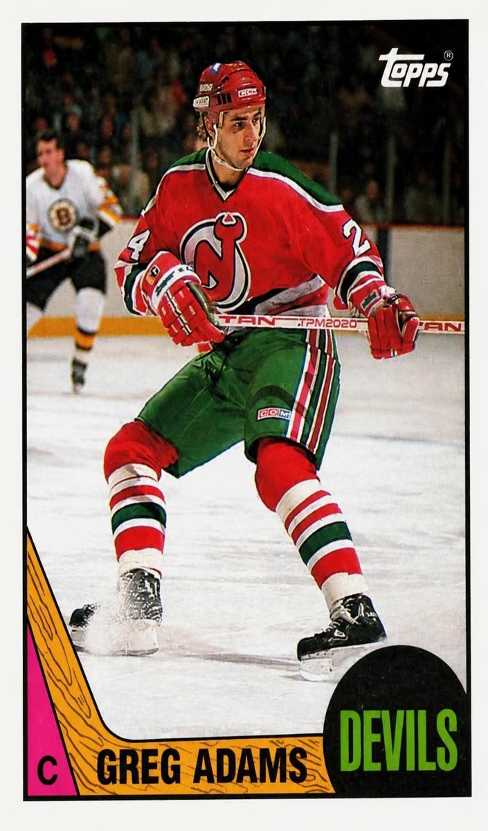 1987 Topps Greg Adams #135 card