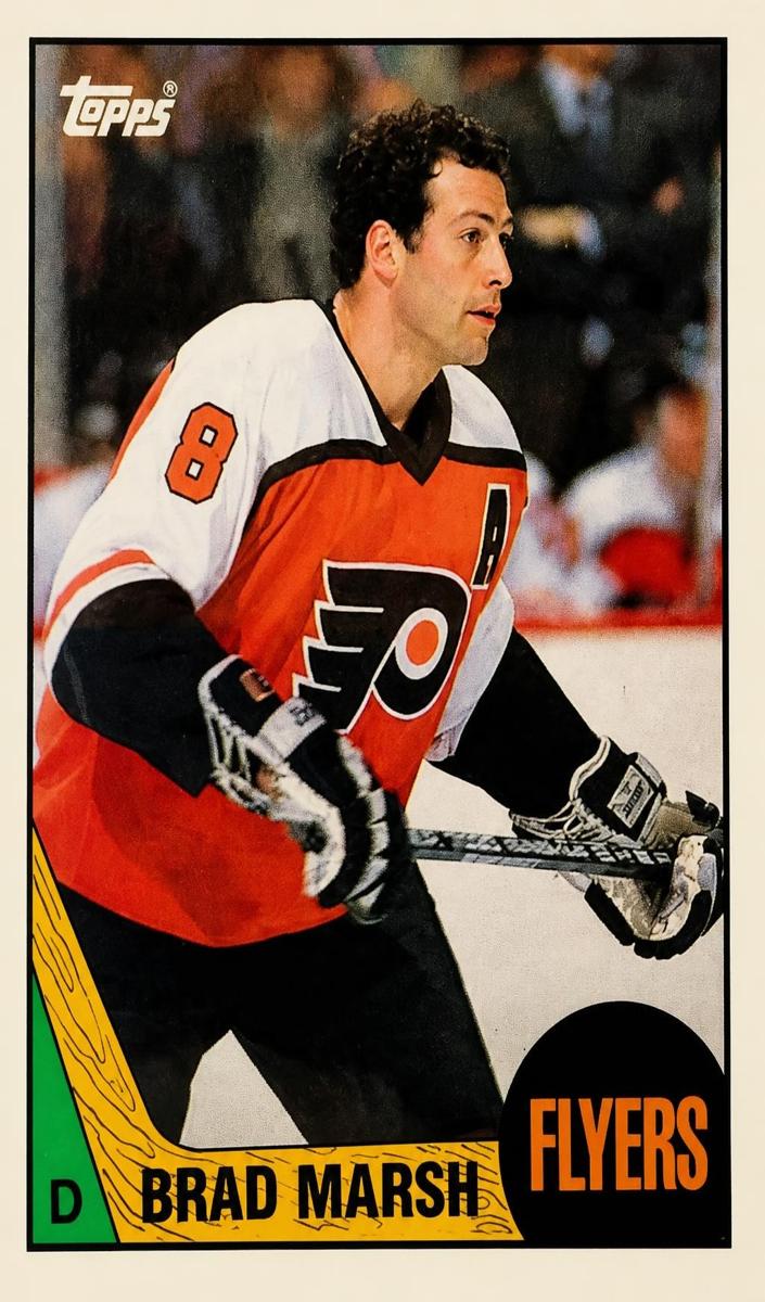 1987 Topps Brad Marsh #128 card
