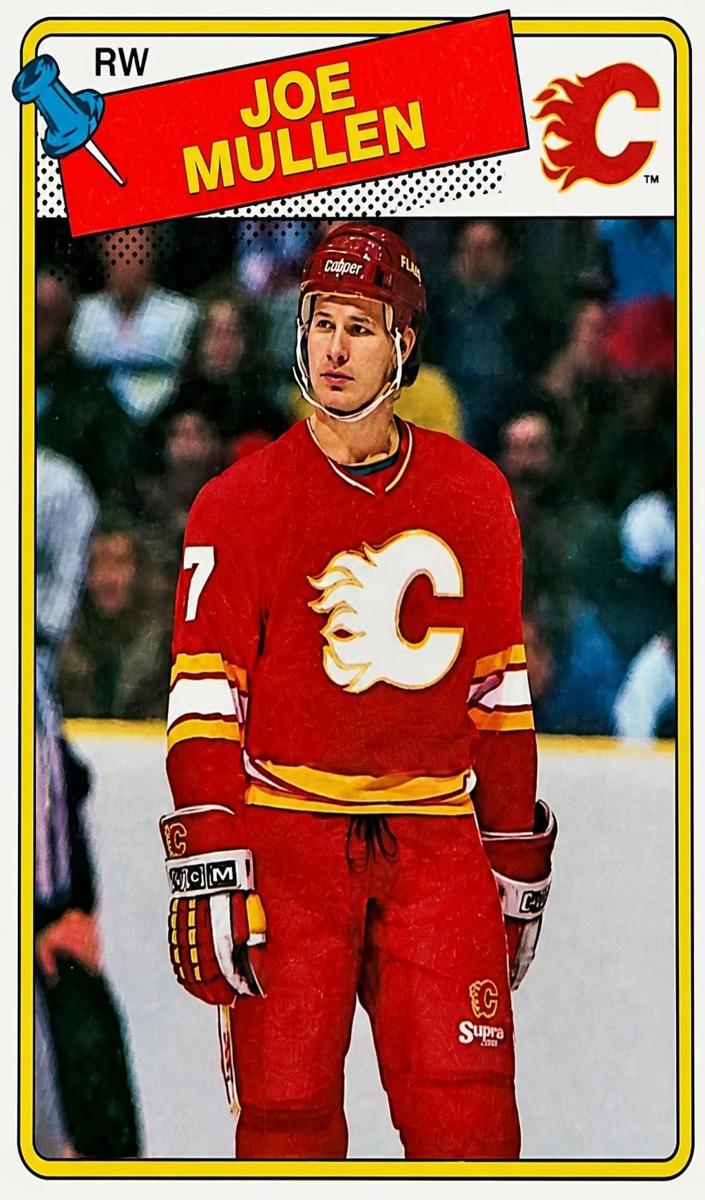 1988 O-Pee-Chee Joe Mullen #76 card