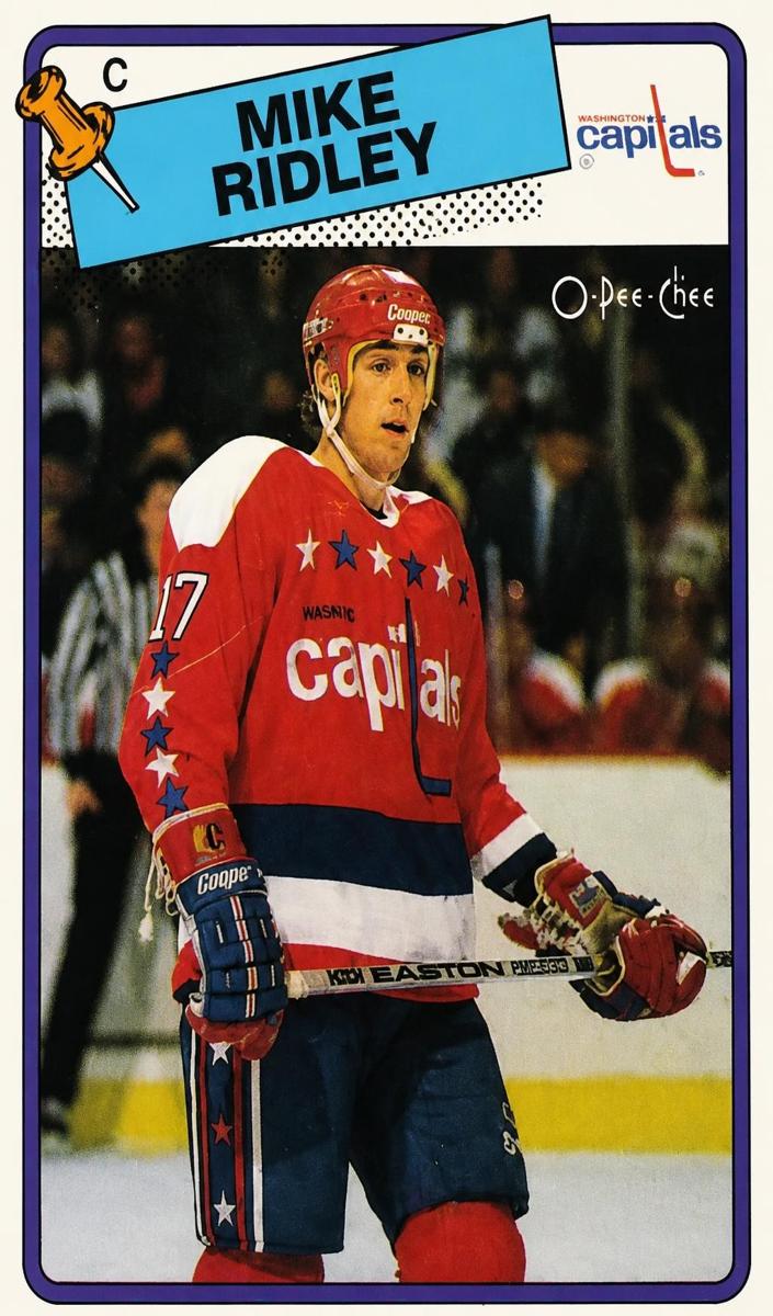 1988 O-Pee-Chee Mike Ridley #104 card