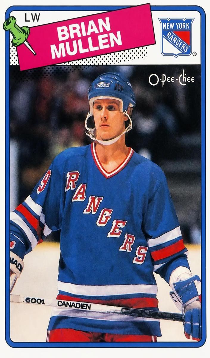 1988 O-Pee-Chee Brian Mullen #91 card