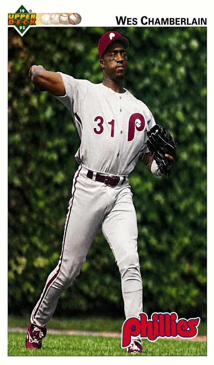 1992 Upper Deck Wes Chamberlain #347 card