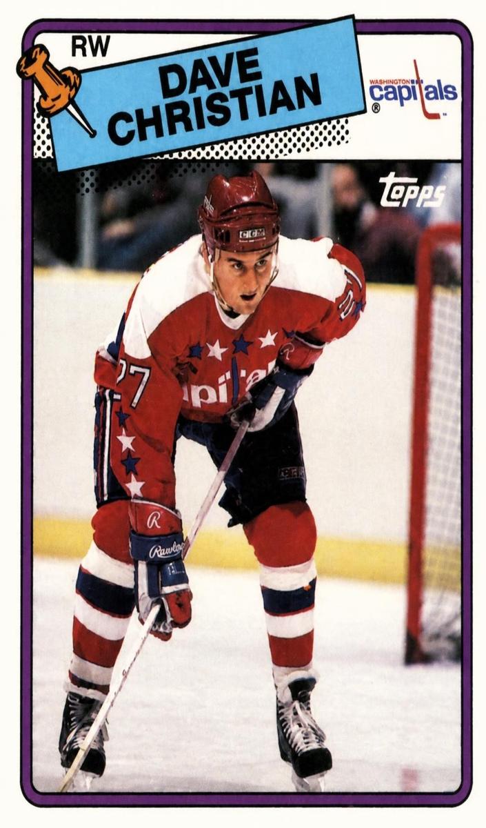 1988 Topps Dave Christian #14 card