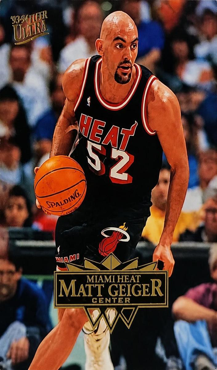 1995 Fleer Ultra Matt Geiger #95 card