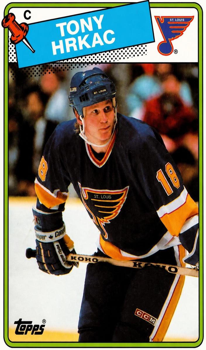 1988 Tony Hrkac #129