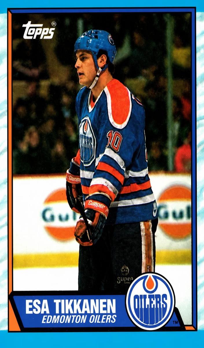 1989 Esa Tikkanen #12
