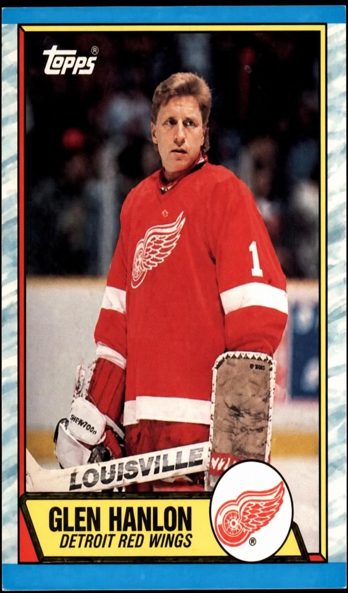 1989 Topps Glen Hanlon #144 card