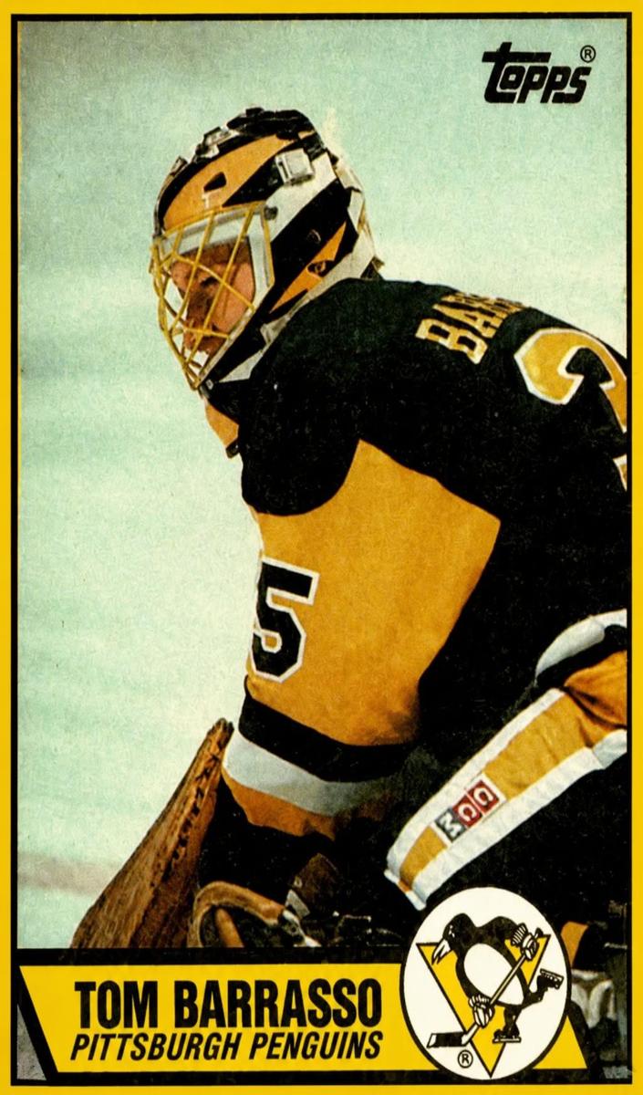 1989 Topps Tom Barrasso #36 card