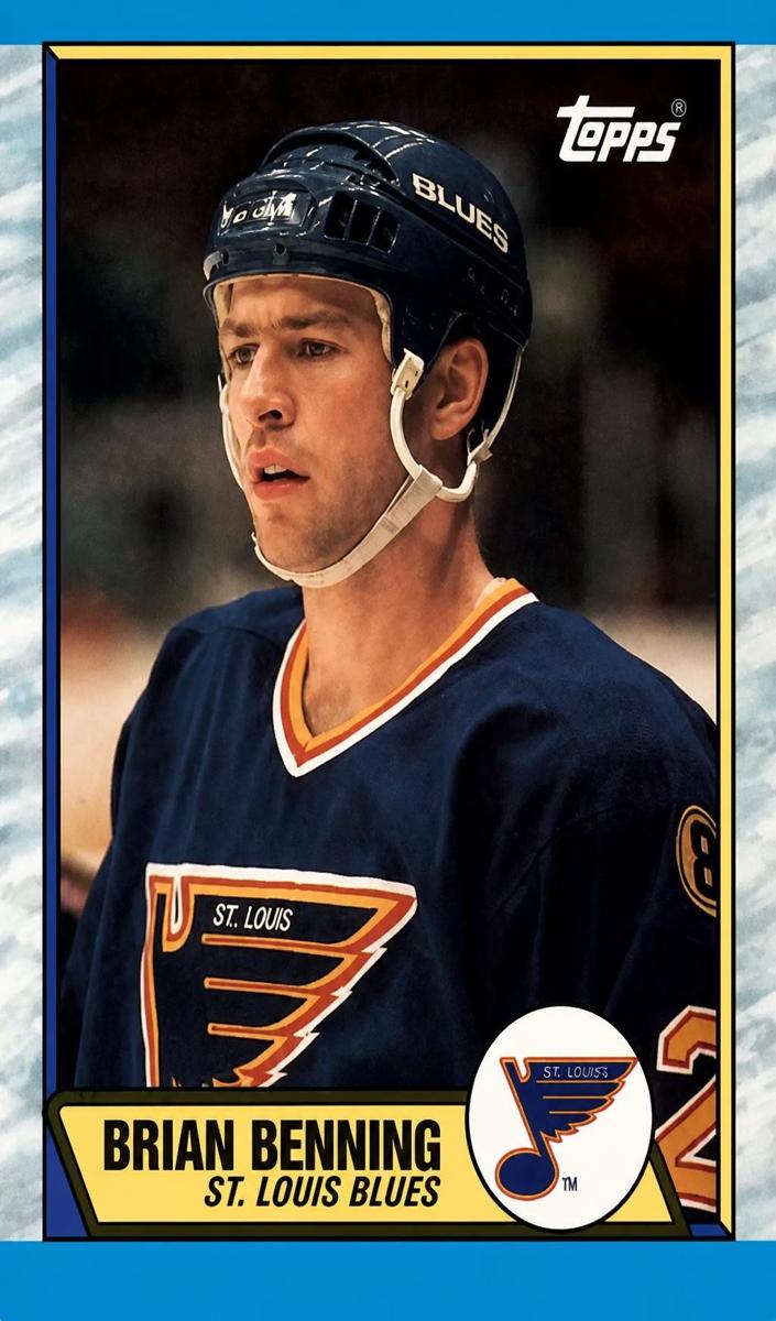 1989 Brian Benning #86