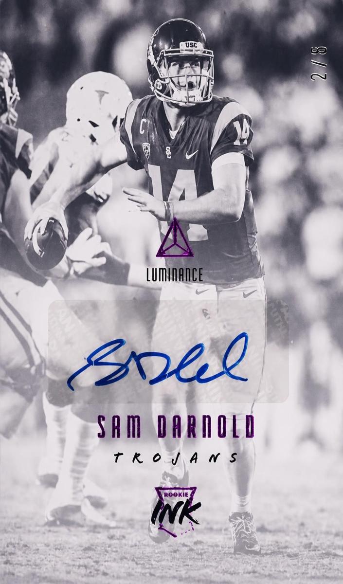 2018 Panini Luminance Sam Darnold [Pink] #RI-SAD card