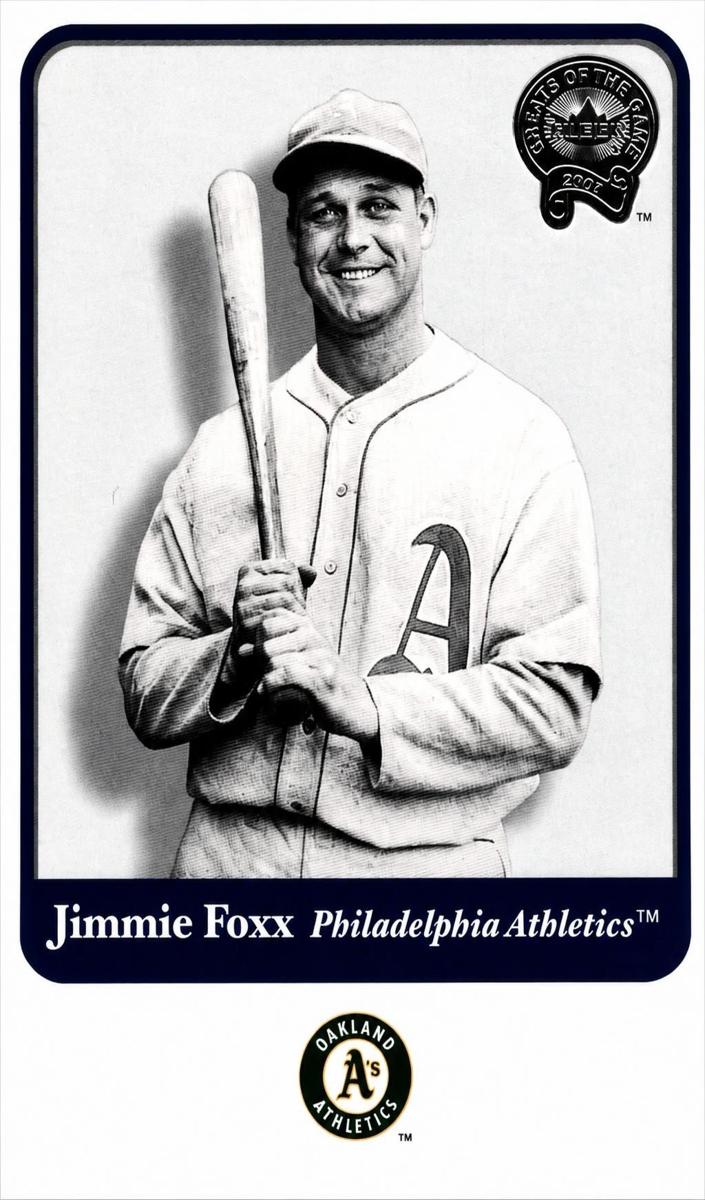 2001 Jimmie Foxx #27