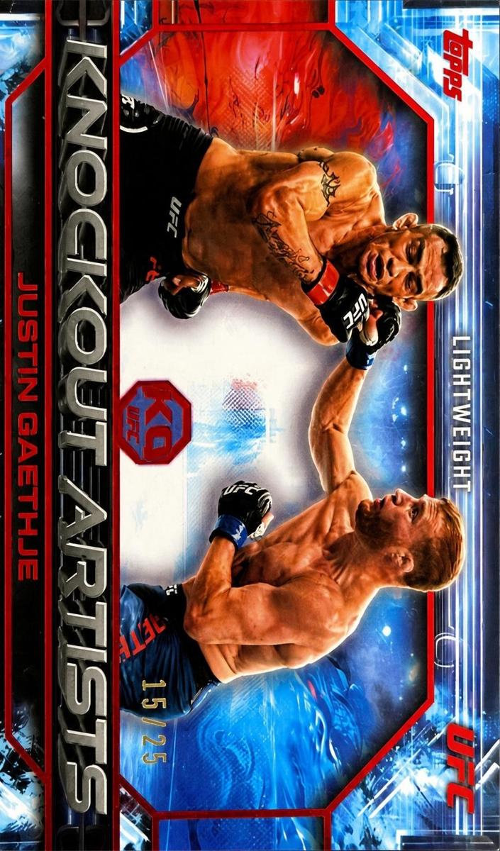 2026 Justin Gaethje [Red] #KA-19