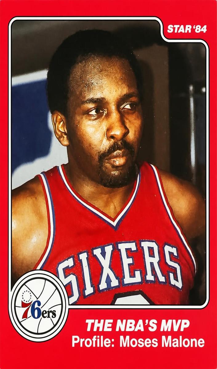 1983 Moses Malone [Profile] #25