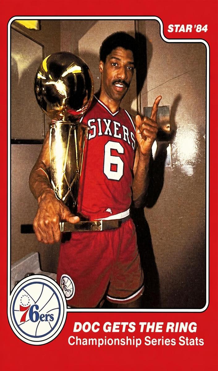 1983 Julius Erving [Doc gets the Ring] #22