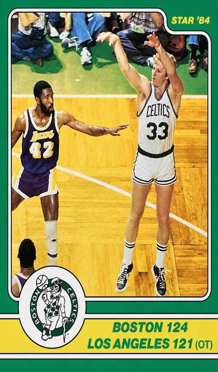 1984 Boston 124 Los Angeles 121 #7
