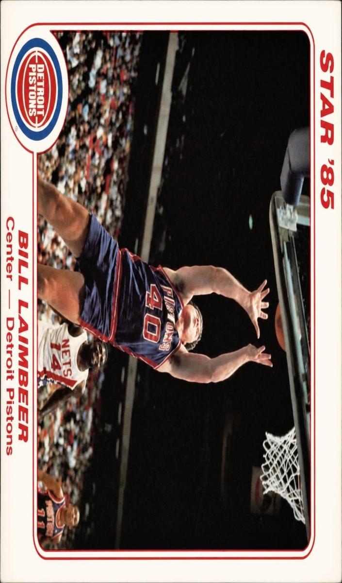1985 Bill Laimbeer #DP4