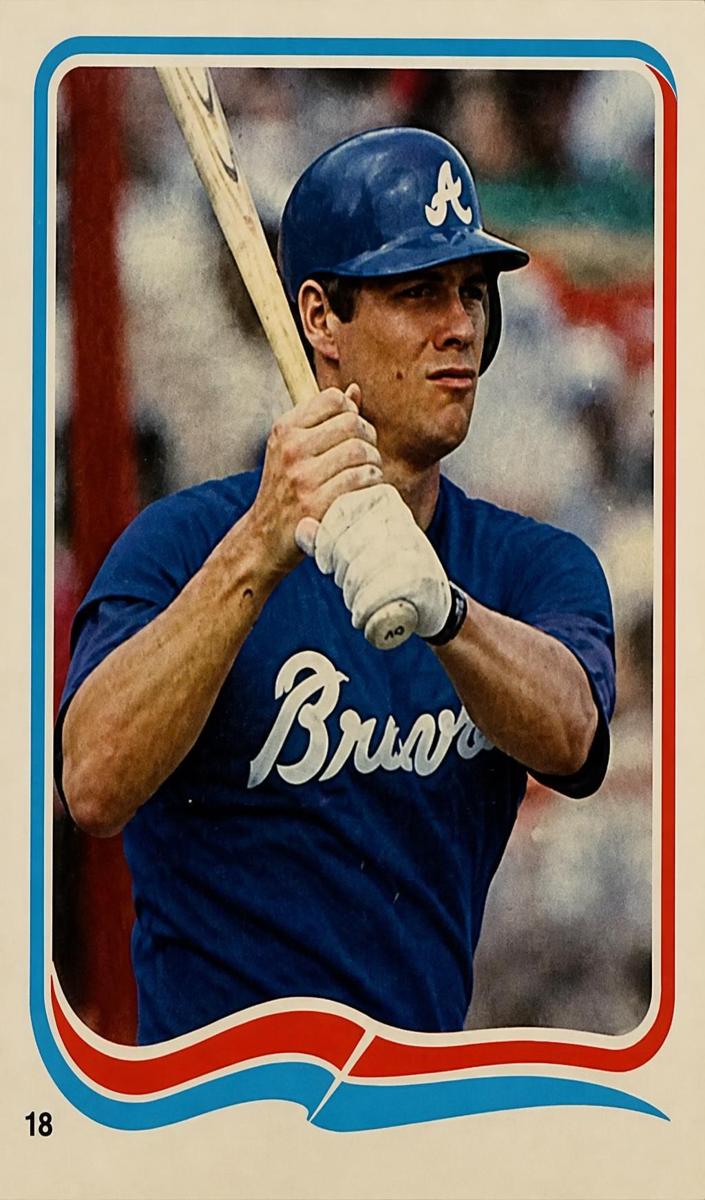 1985 Dale Murphy #18