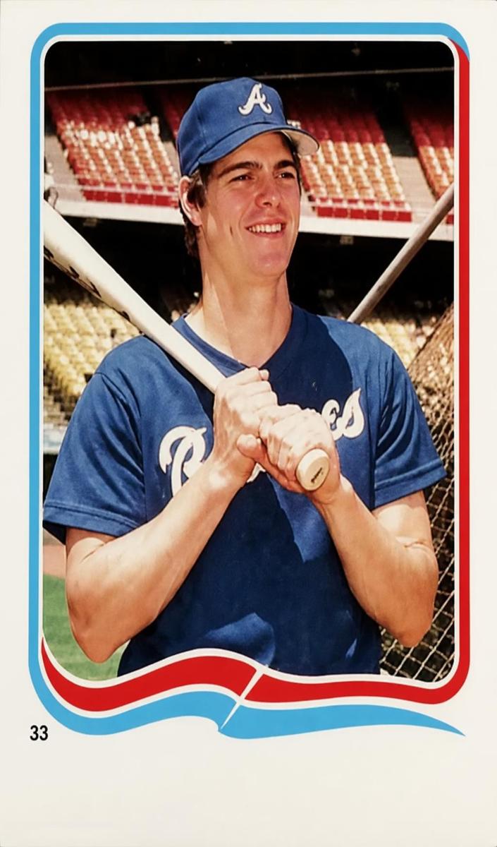 1985 Dale Murphy #33