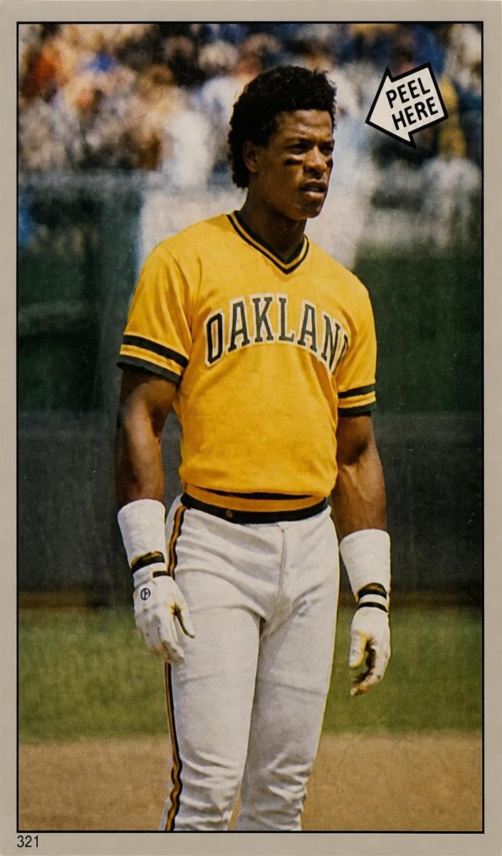1985 Rickey Henderson #321