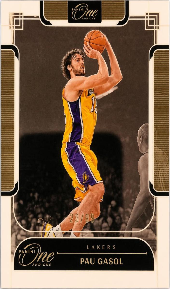 2023 Panini One and One Pau Gasol #161 card