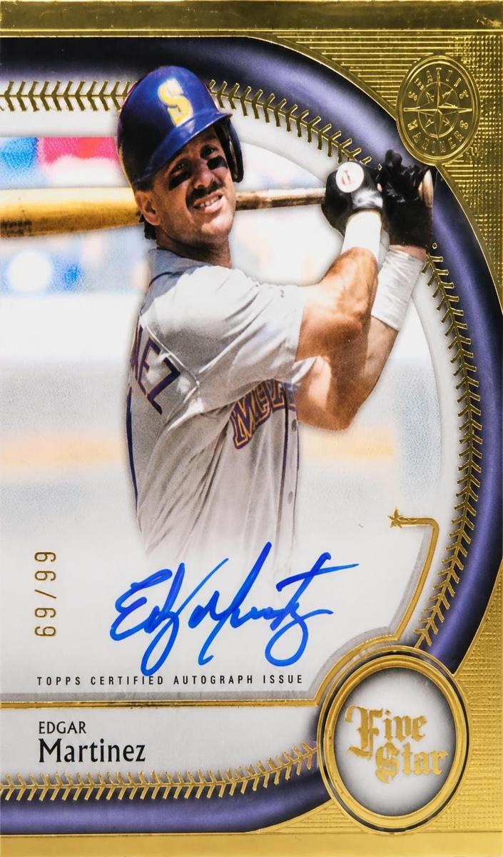 2025 Topps Five Star Edgar Martinez #FSA-EM card