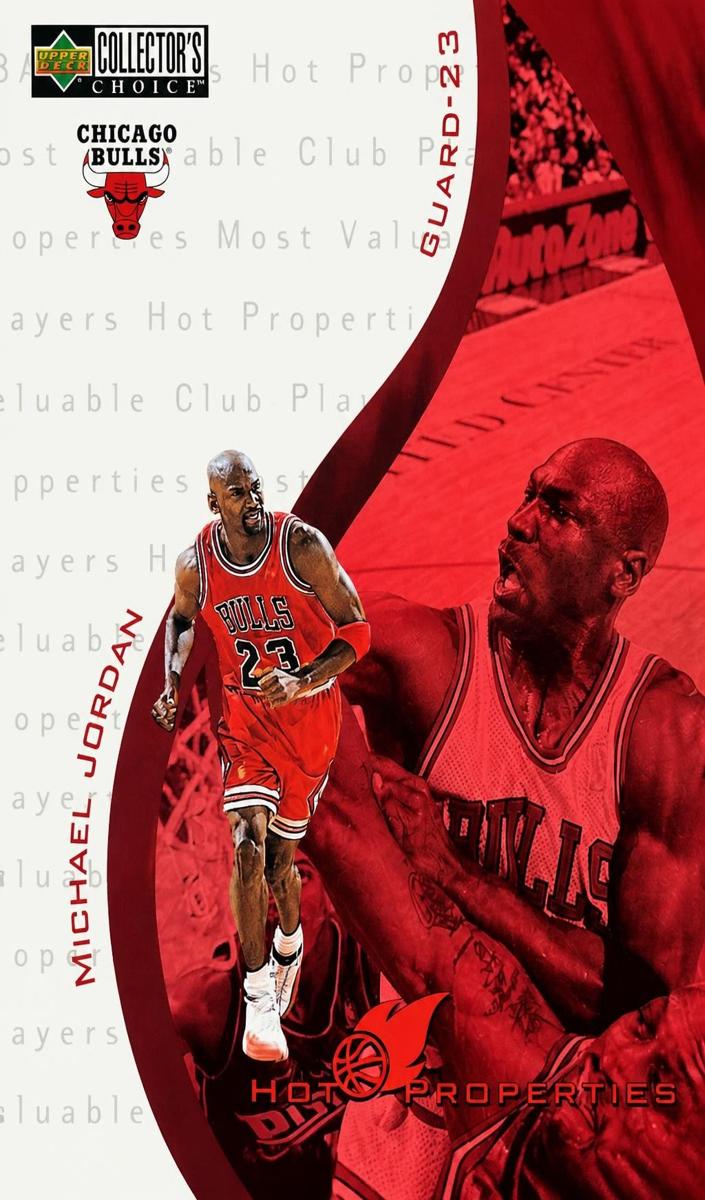 1997 Michael Jordan [Hot Properties] #385