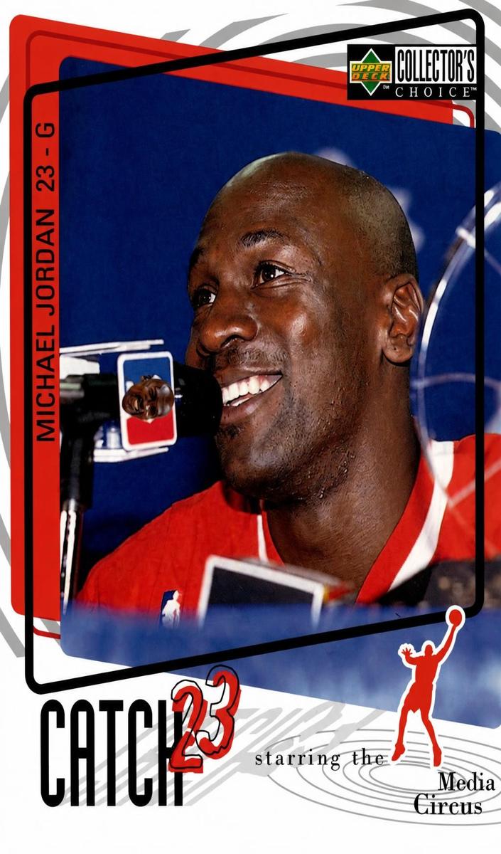 1997 Michael Jordan [Catch 23 Media Circus] #191