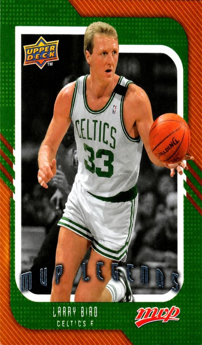 2008 Upper Deck MVP Larry Bird #242 card
