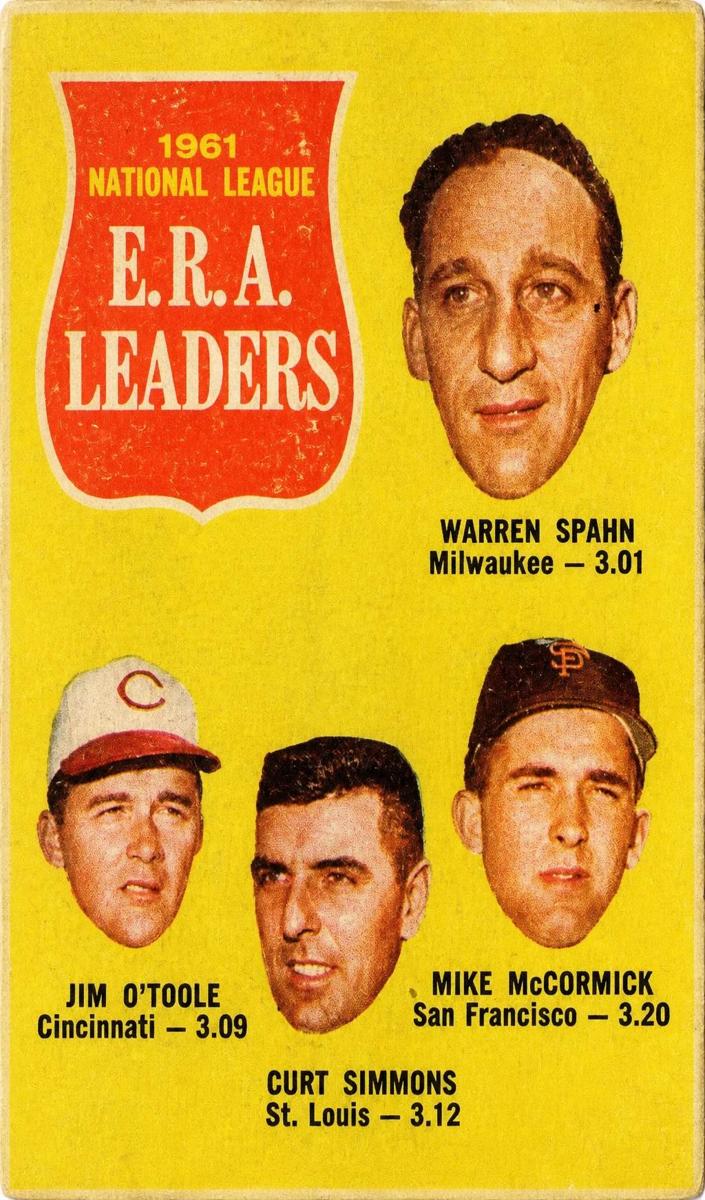 1961 NL E.R.A. LEADERS #45