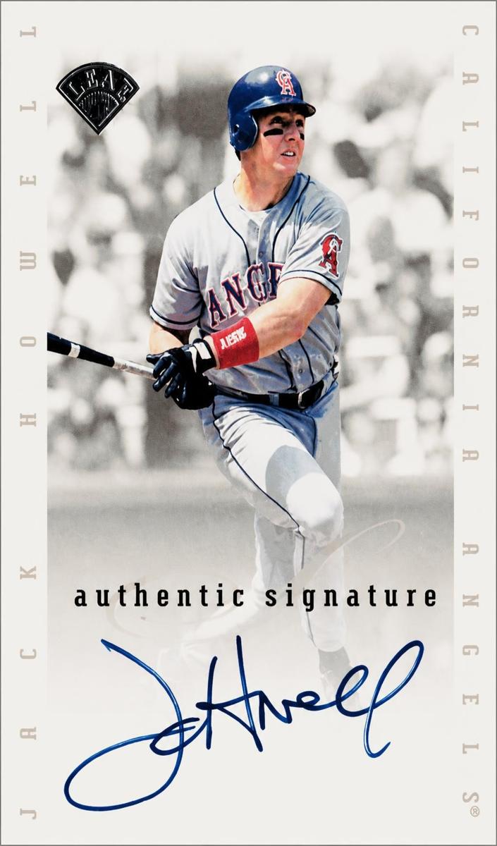 1996 Leaf Signature Series Jack Howell #NNO card